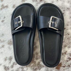 Mango by MNG leather sandals